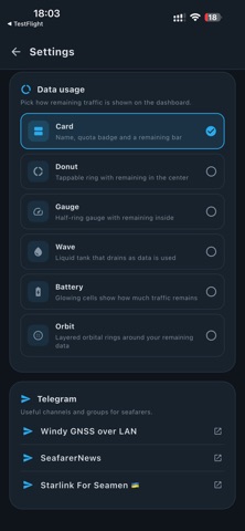 Infinity Fleet Connect screenshot