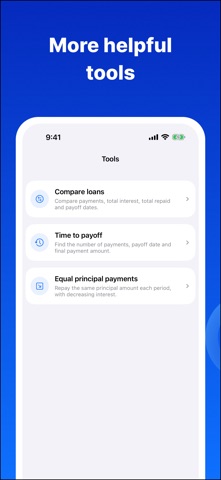 Loan Calculator - Payment Calc iPhone screenshot