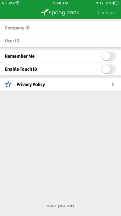 Spring Bank NY Business Screenshot