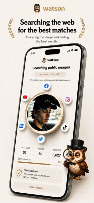 Watson - AI Face Search screenshot 3