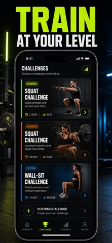 Squat Challenge: 30-Day Plan Screenshot 5 of 10