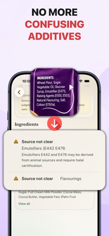 Halal Food Scanner: Zabihah iPhone screenshot