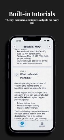 Dive Kit: Deco Planner & Tools screenshot