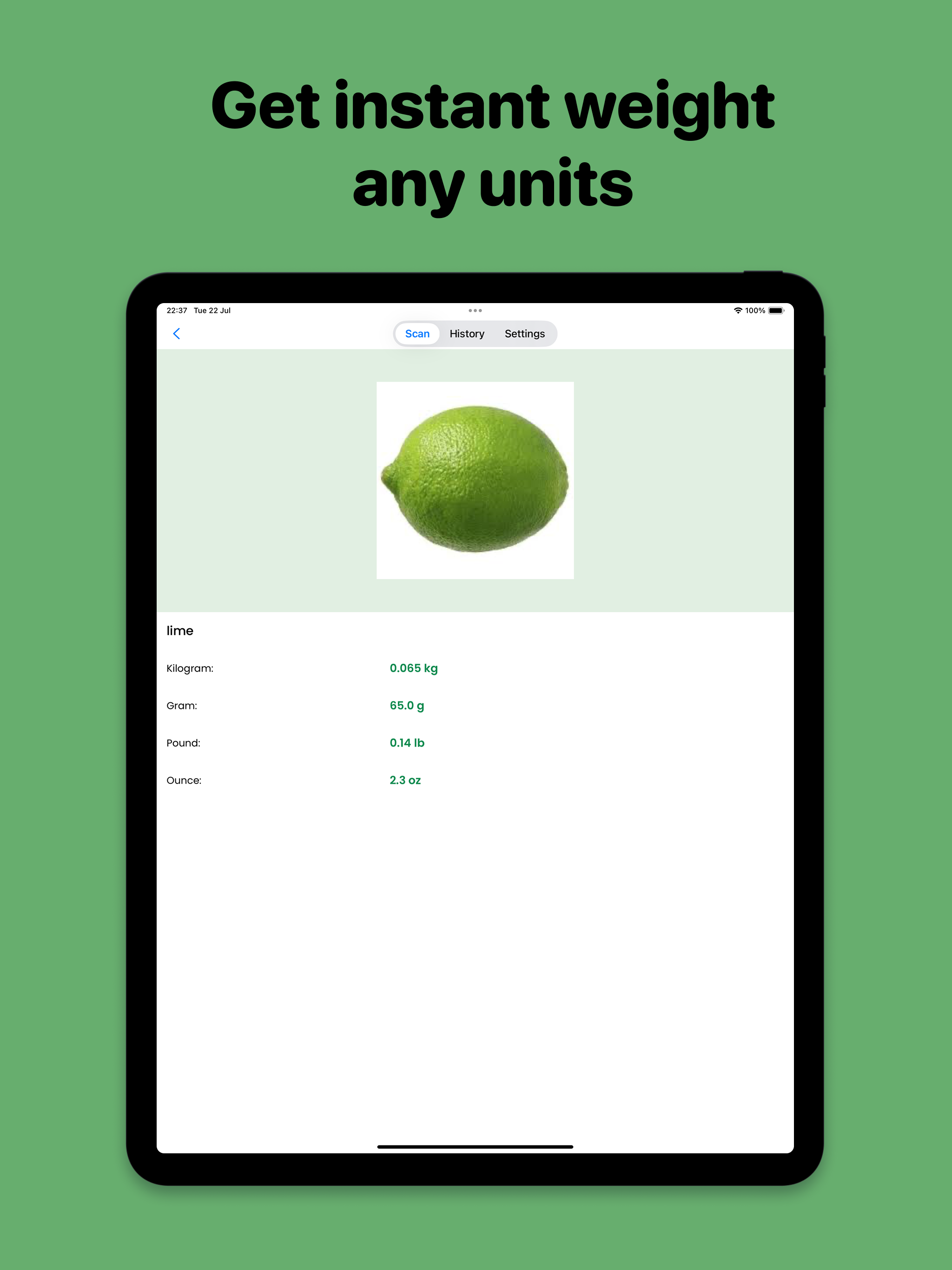 Scale for Grams – SnapWeigh screenshot 7