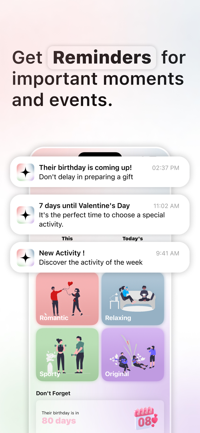 Un Petit Plus Keep the spark