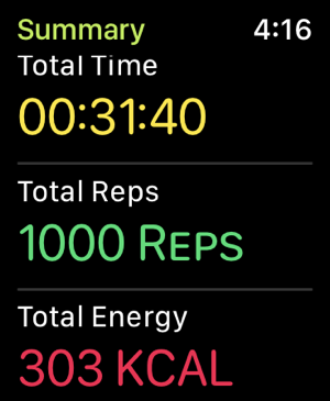 ‎JumJac: Jumping Jacks Counter Screenshot