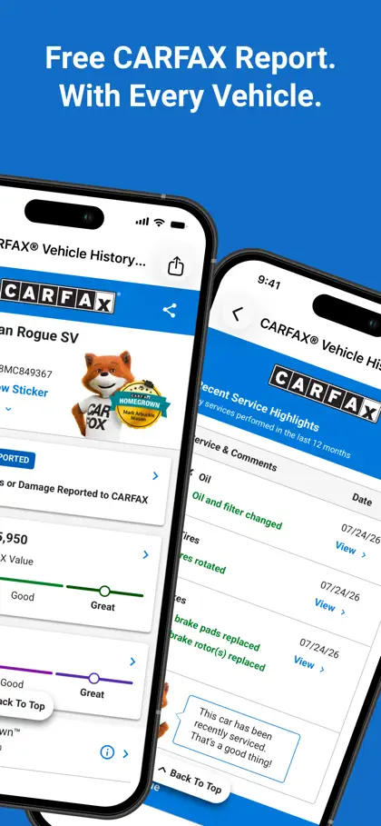 Screenshot 5 di 6 di CARFAX - New & Used Cars