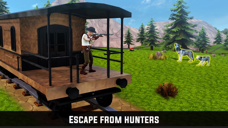 Animal Simulator-Wolf Games 3D screenshot-3