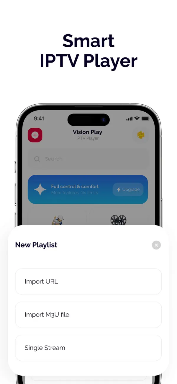 Screenshot #3 pour VisionPlay – IPTV Player