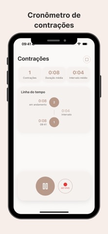 Contador de Contrações Nattal screenshot