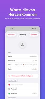 Gratula – Geburtstage screenshot 2