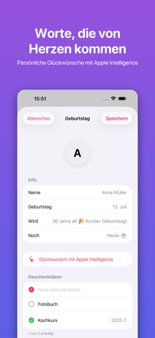 Gratula – Geburtstage Screenshot 2 of 5