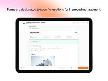 Commnia: Construction Manager iPad screenshot