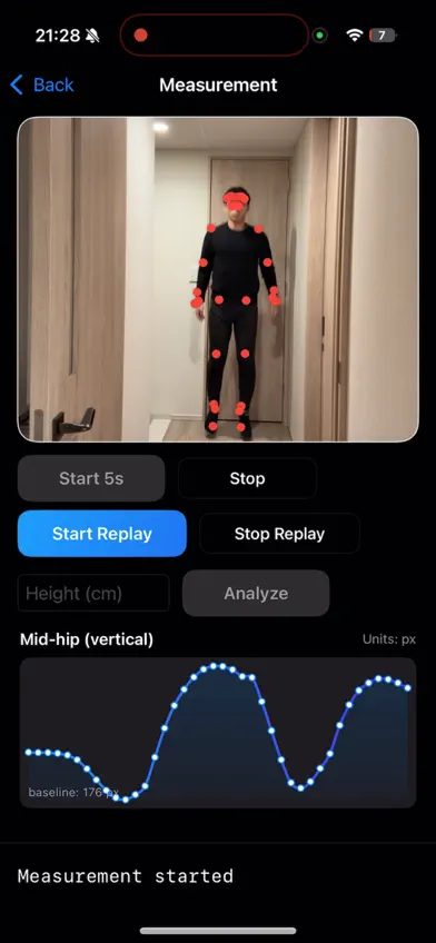 VerticalJumpTest screenshot 3