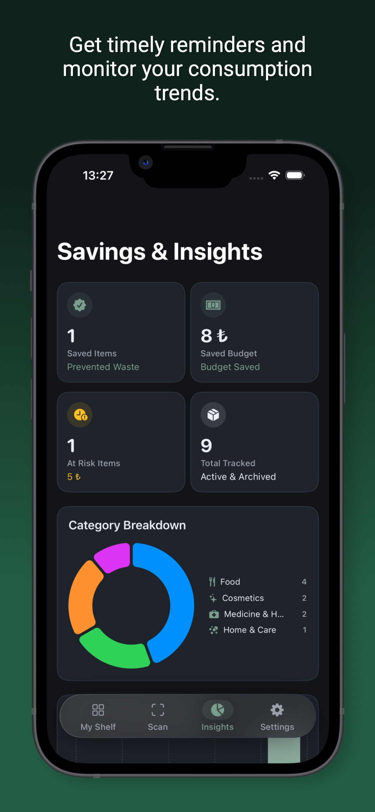 Shelf: Expiry Date Tracker screenshot 3