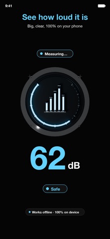 Sound Level · Baro iPhone screenshot