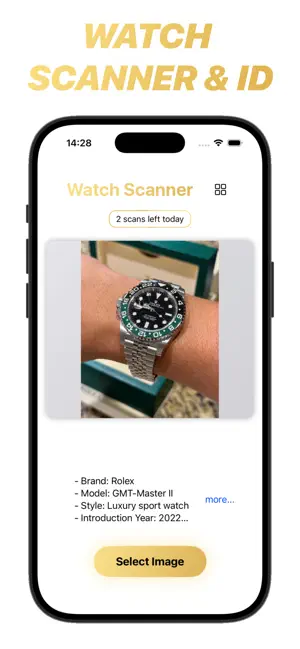 Watch Scanner & Identifier screenshot 1