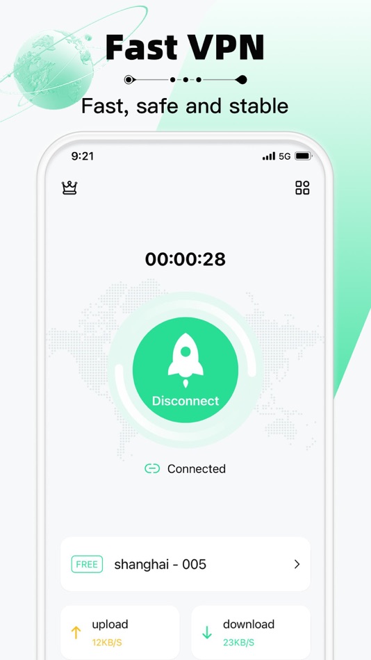 #1. VPN Cloud- Fast VPN Proxy (iOS) 由: 沈阳小牛加速科技有限公司