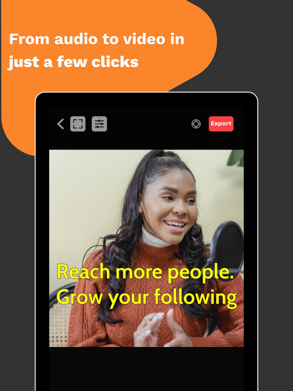 Screenshot #6 pour Podcast Video Clips by Podvio