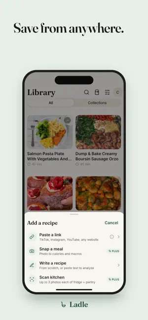 Ladle: Recipe & Meal Planner screenshot 1