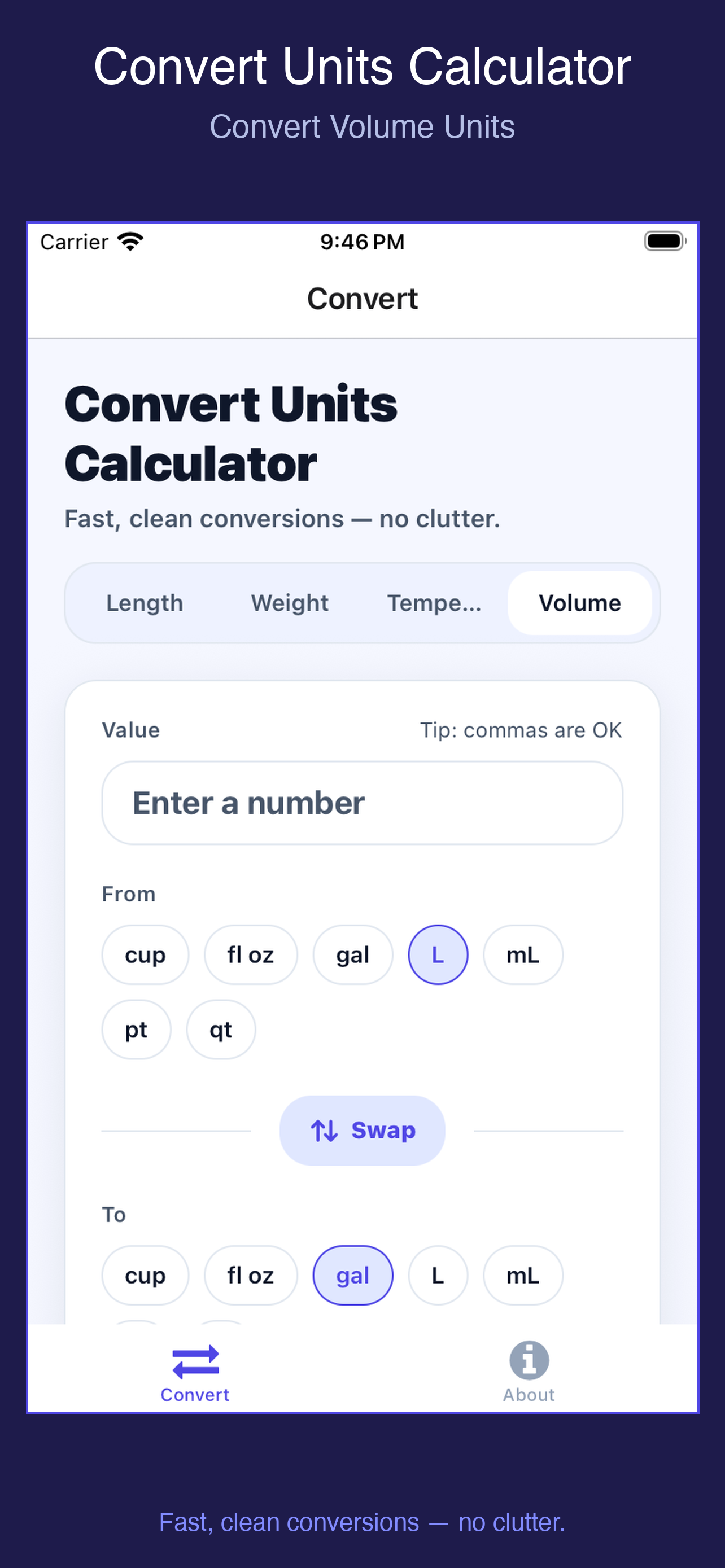 Convert Units Calculator screenshot 3