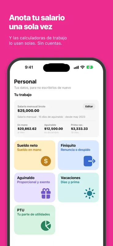 Finiquito, ISR e IVA México screenshot 7 of 7