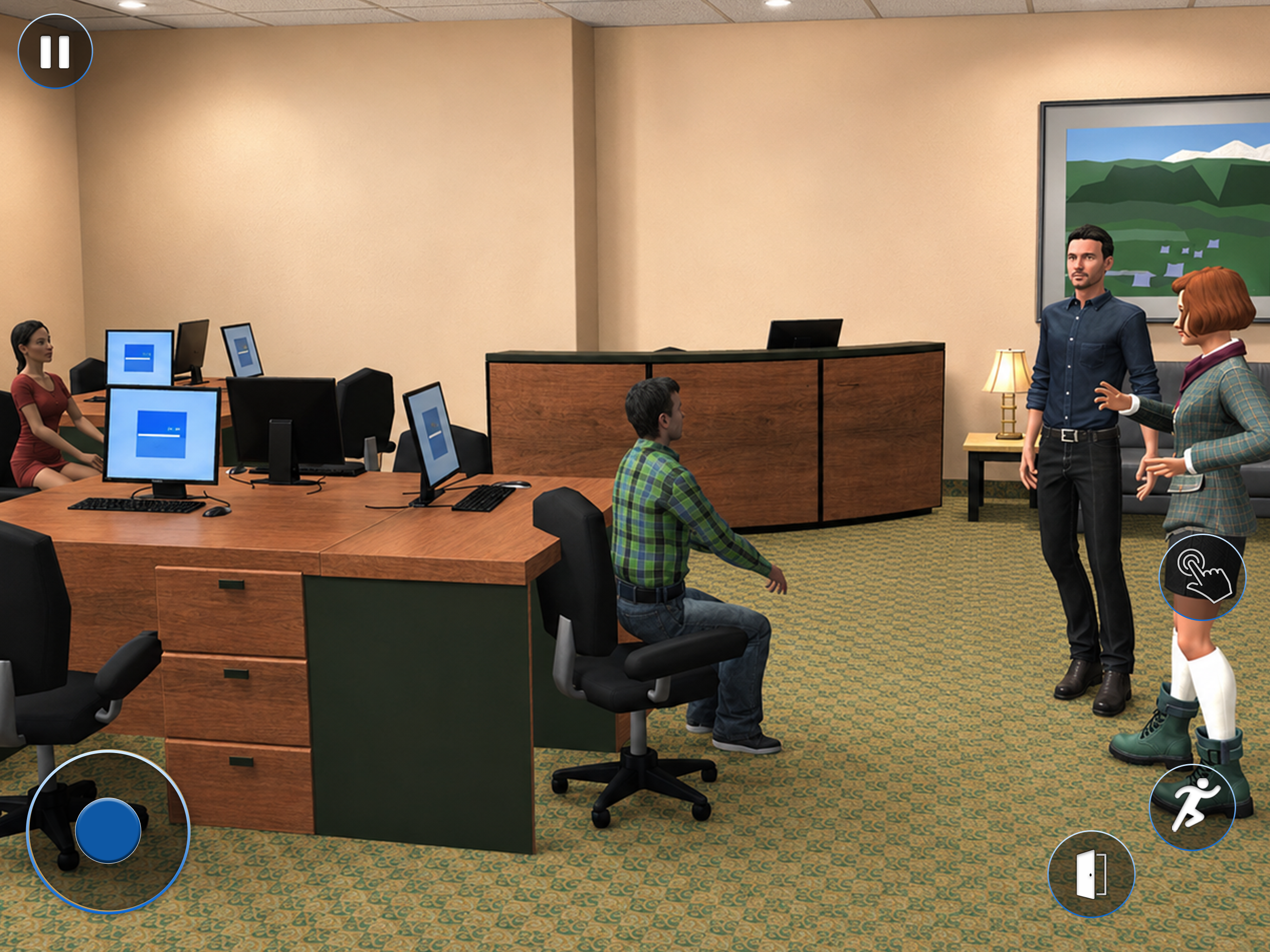 Girl Office Life Simulator 3D screenshot 9