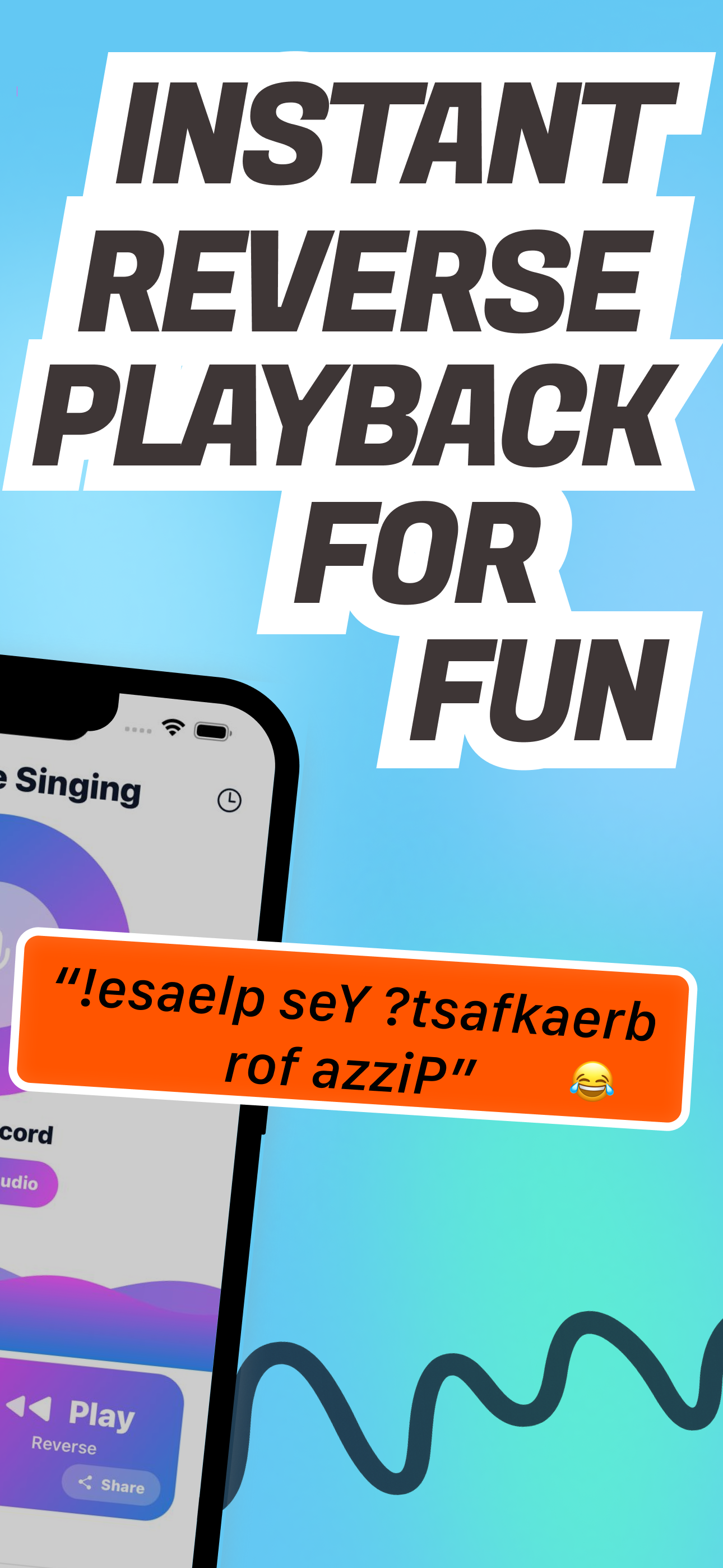 Reverse Singing - Challenge screenshot 3