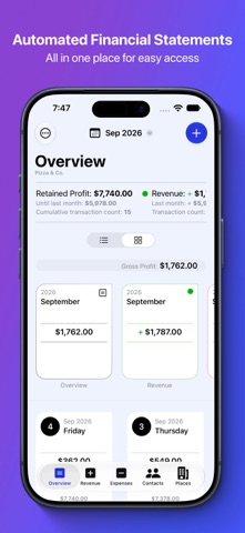 Percountant: Easy Bookkeeping Screenshot 4 of 9