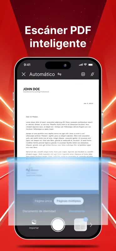 PDF ProX: Lector & Editor PDF screenshot 6 of 6
