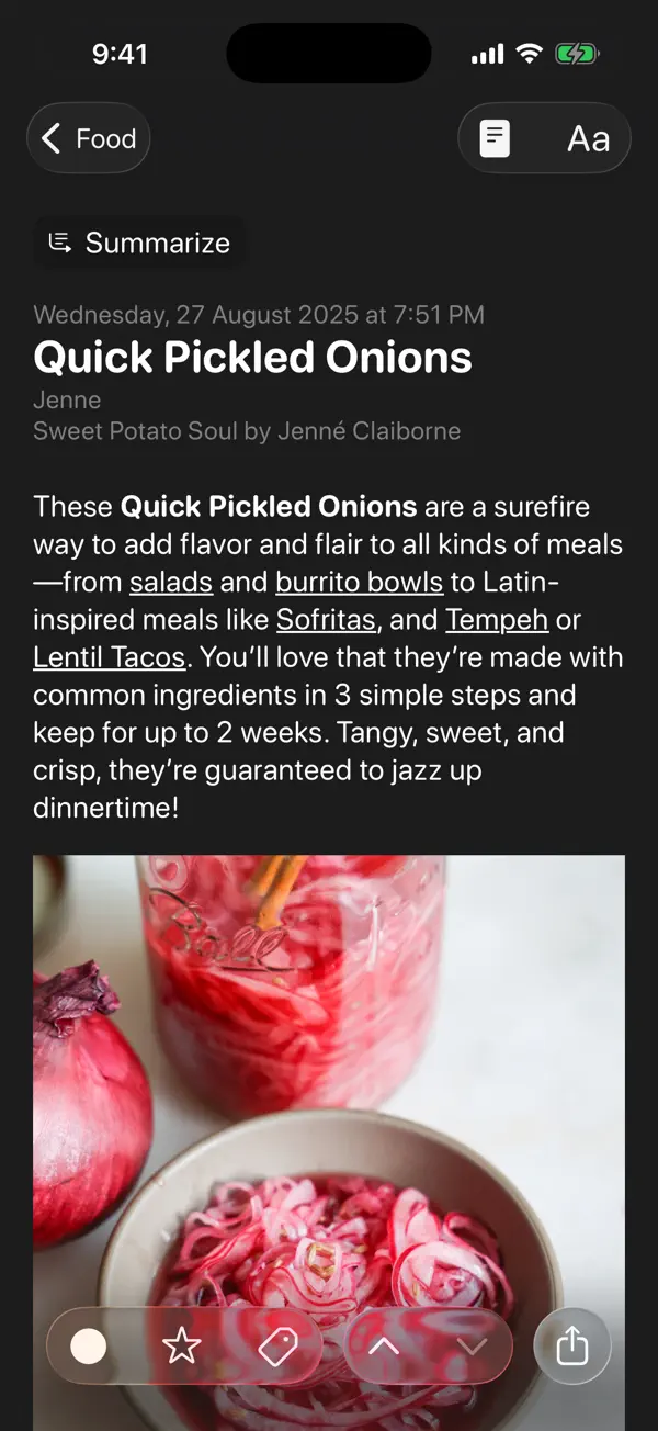 #6. lire: RSS Reader (iOS) Bởi: Kunal Sood