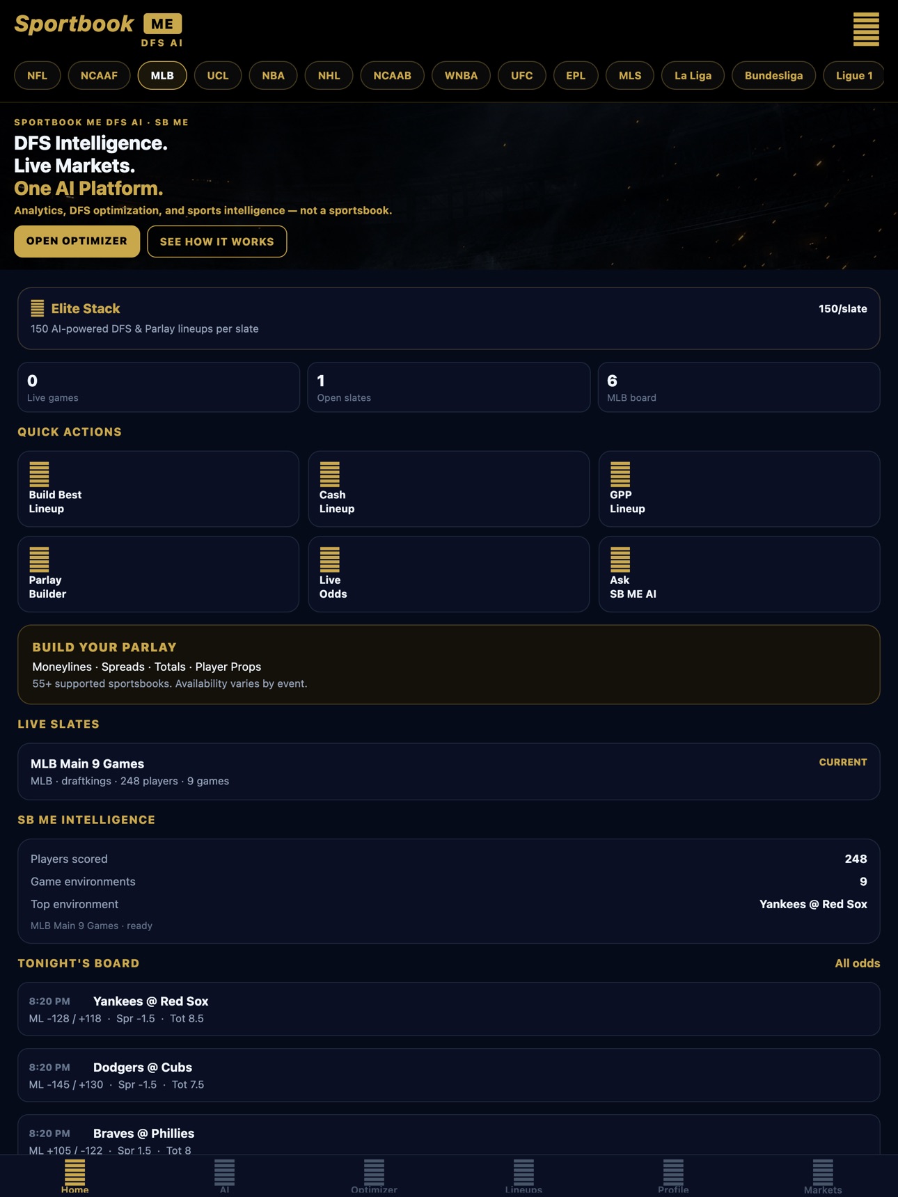 Screenshot 11 of Sportbook Me DFS AI