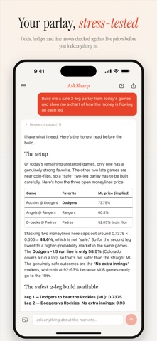 AskSharp: Betting Copilot Screenshot 4 of 5