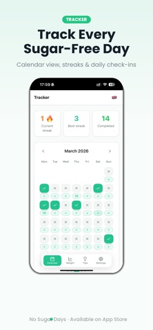 No Sugar 30 Days screenshot
