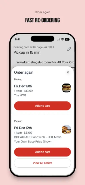 Kettle Bagels & GRILL screenshot 4