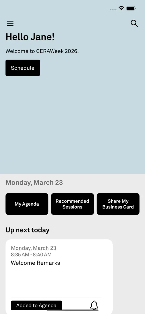 Screenshot #2 pour CERAWeek