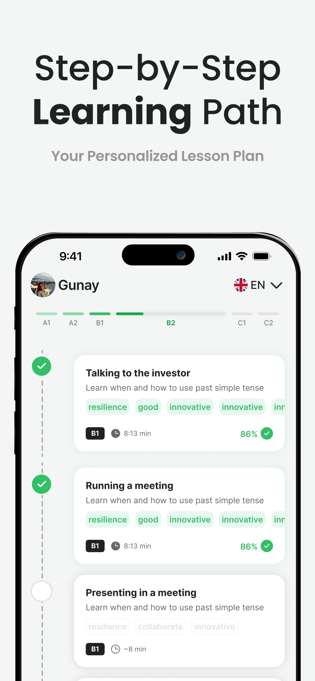 Language Learning: Enverson AI screenshot 4