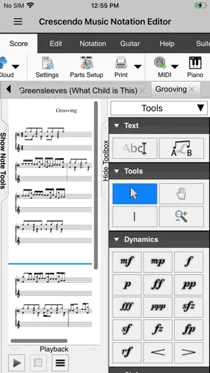 Crescendo Music screenshot 2