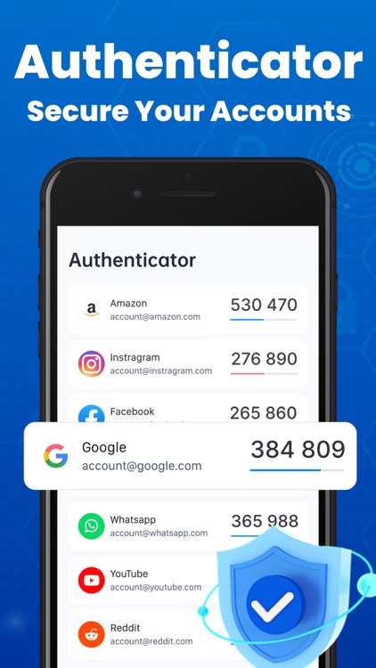 2FA Authenticator-MFA,OTP,Auth