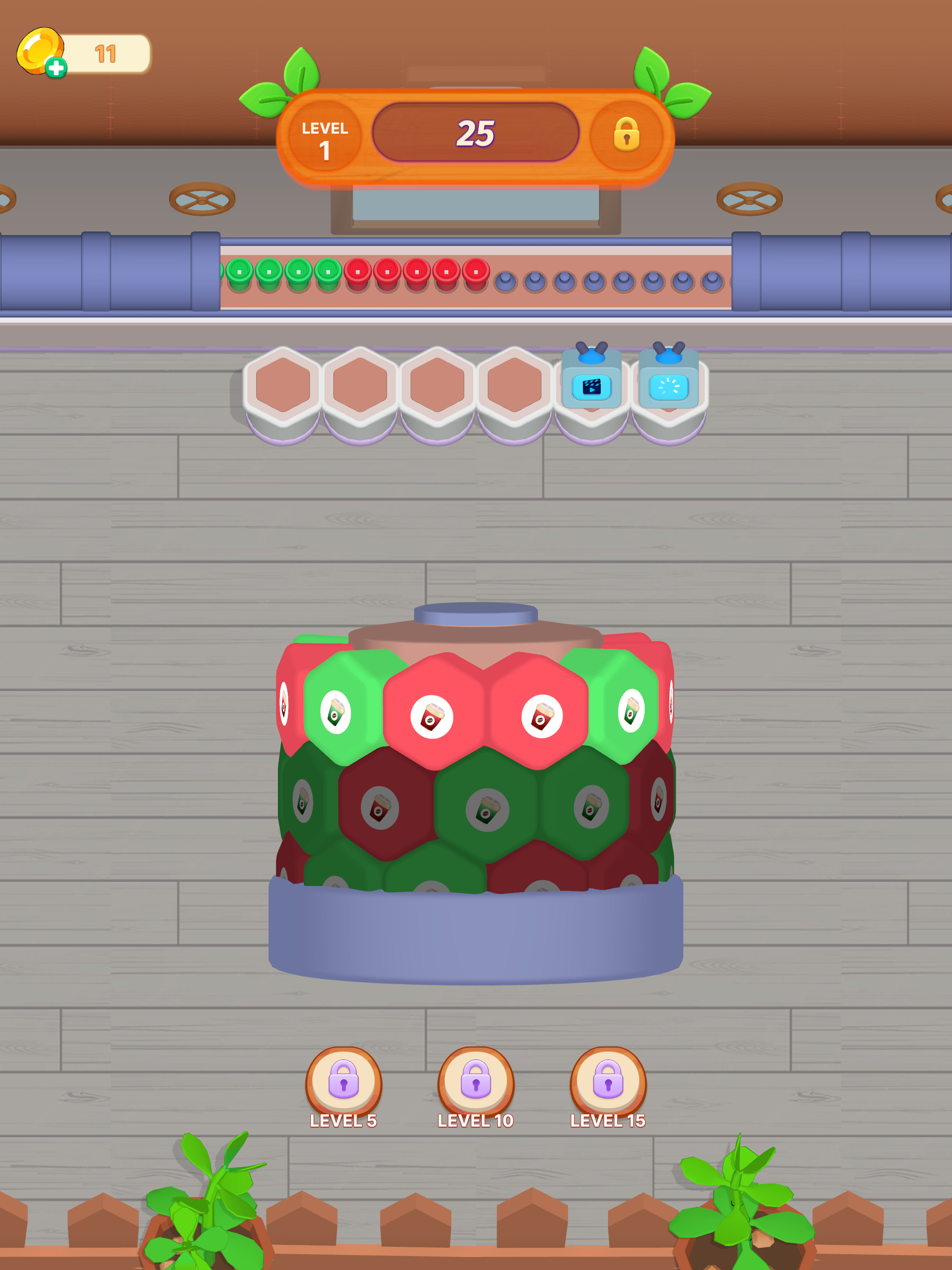 Coffee Pack: Hexa Sort screenshot 5