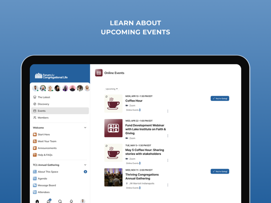 Screenshot #6 pour Forum for Congregational Life