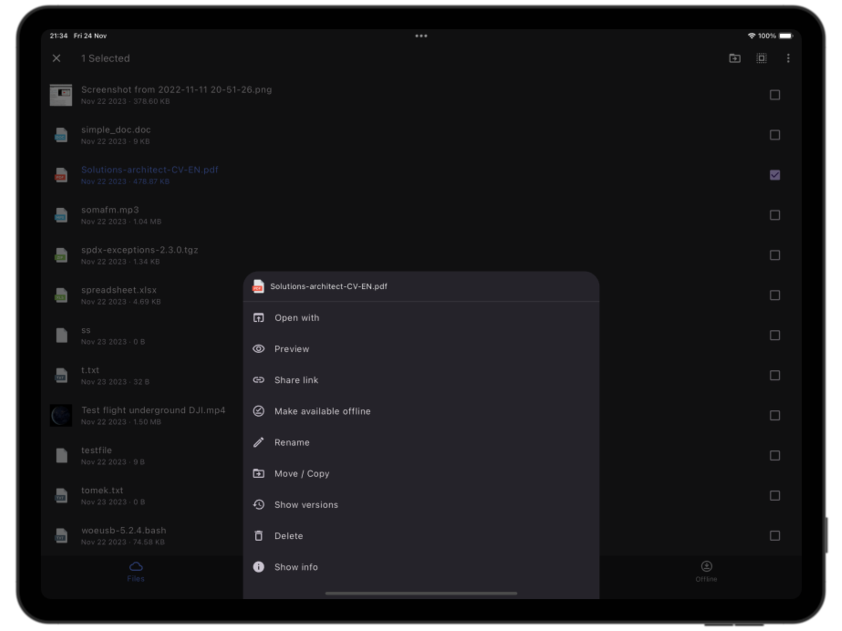 S3Drive: Cloud storage screenshot 12