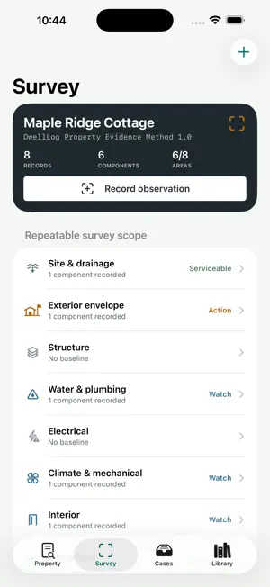 DwellLog: Home Maintenance Log screenshot 2