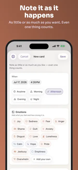 Skillwise: DBT Diary Card screenshot 3