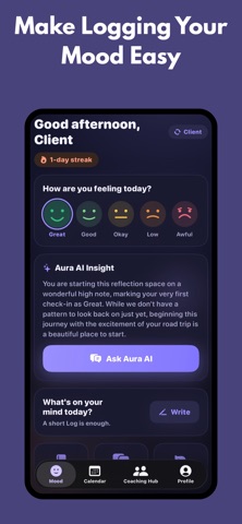 Log AI screenshot