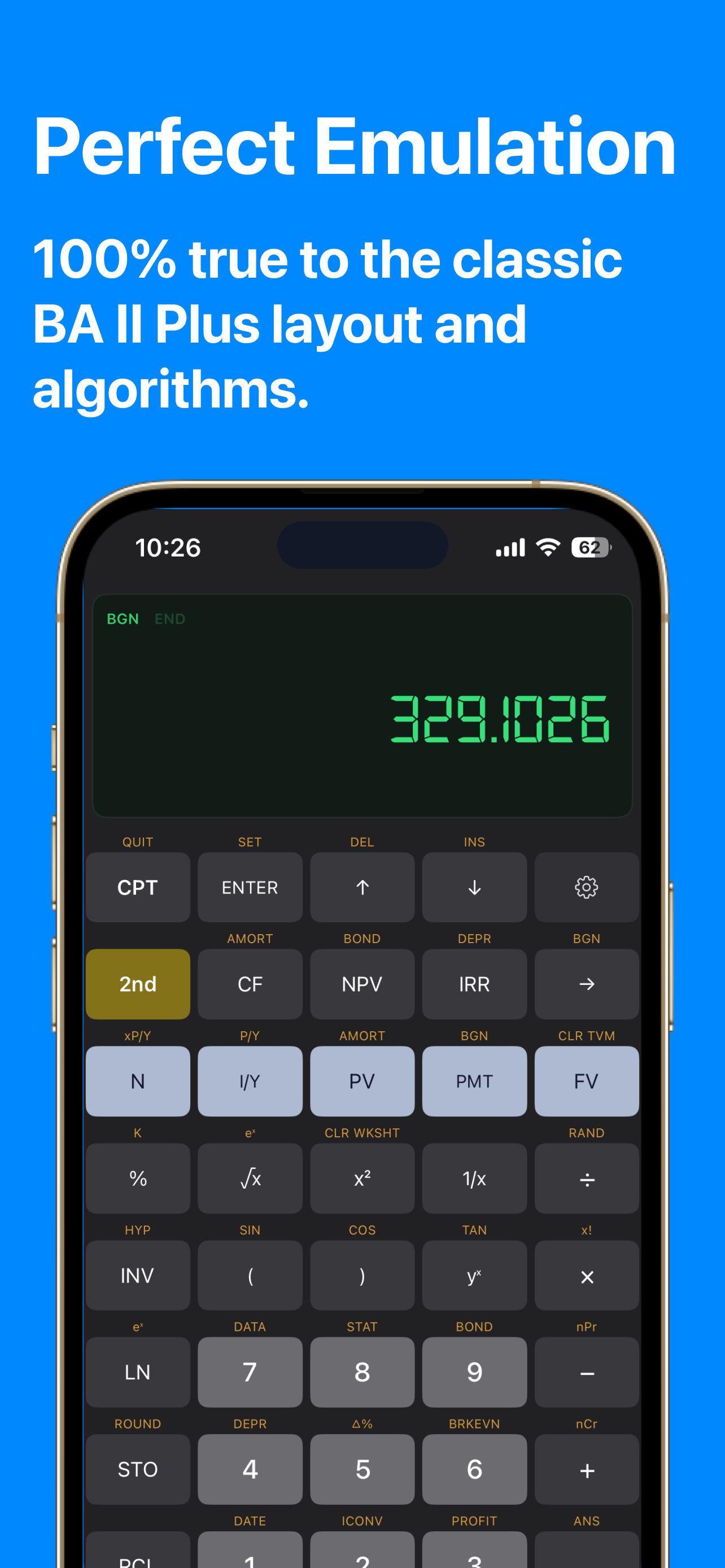BA Calc - Financial Calculator