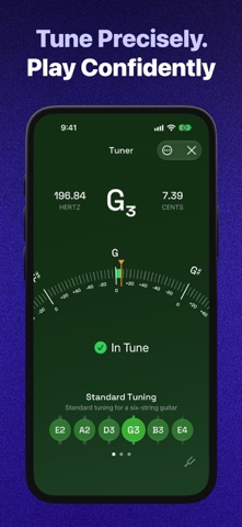 Capture d'écran 2 de Guitar Wiz - Tuner & Chords