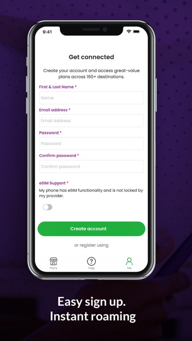 App screenshot