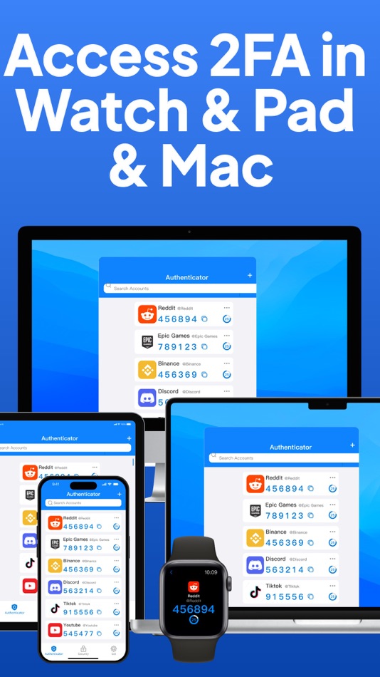 #4. Authenticator App: 2FA, MFA (macOS) بواسطة: Hero Mind