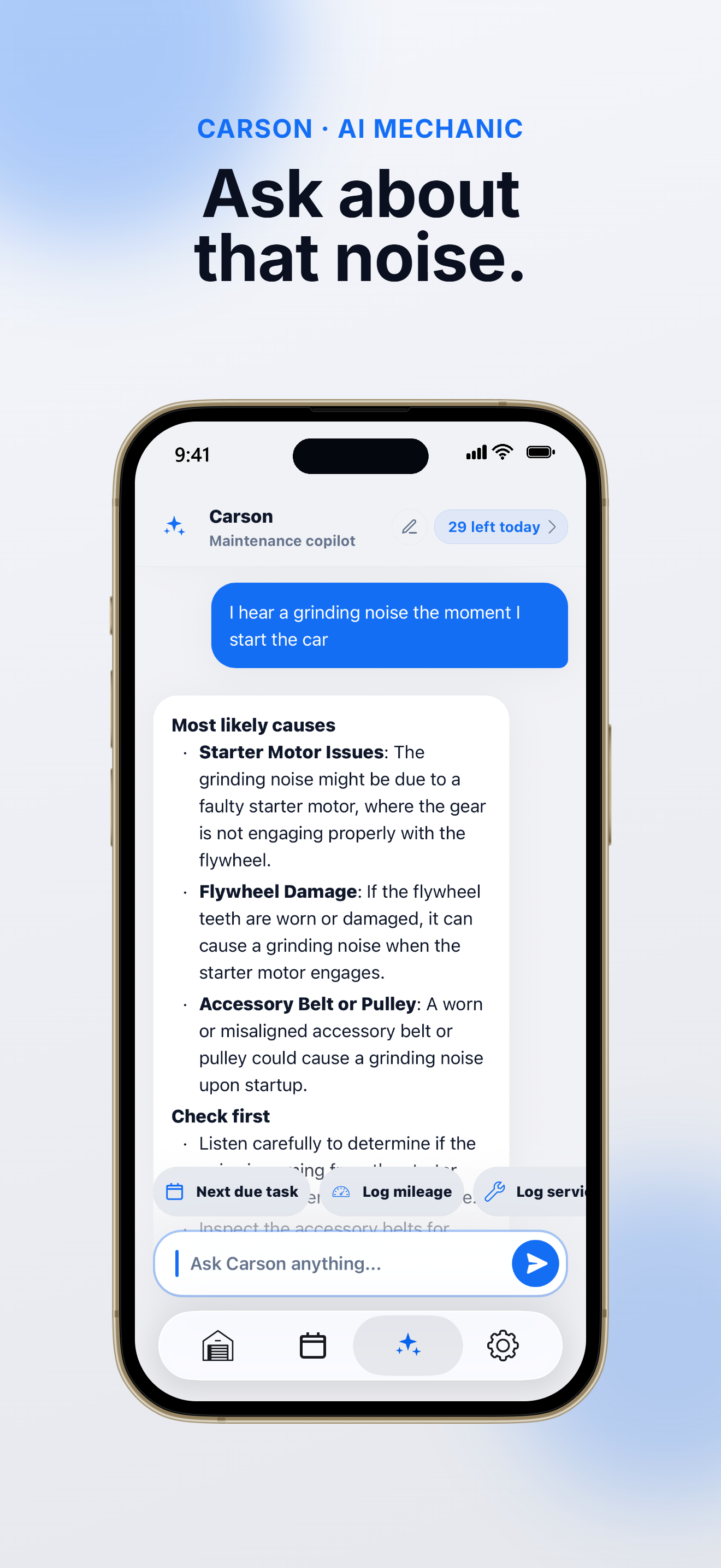 Carrus: Car Maintenance Log screenshot 3